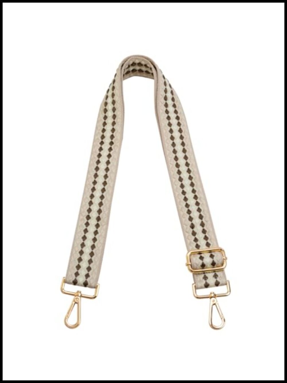 Jacquard Woven Purse Strap Replacement Wide Adjustable Crossbody Bag Handbag